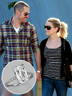 DiamondIdeals All The Details On Reese Witherspoon s Engagement Ring