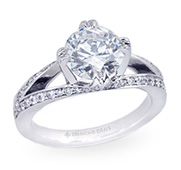 Engagement Rings: Split Shanks